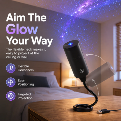 Plug-&-Play HD Star Projector