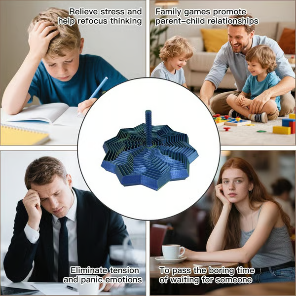 3D Printed Expanded Sensory Fidget Star – 50% OFF🔥