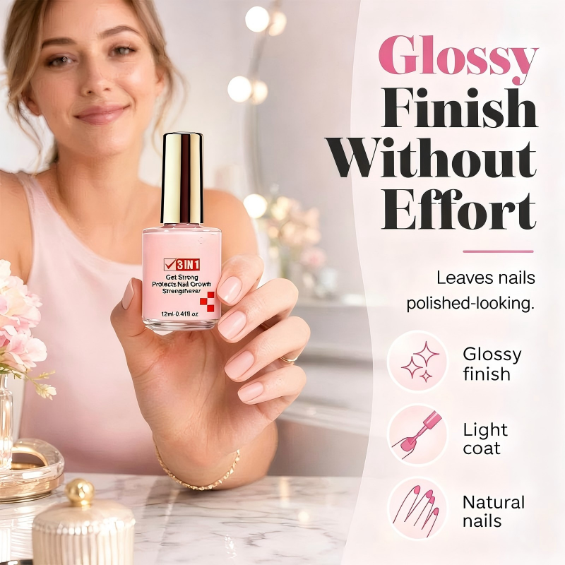 🎉 2026 Sale — BUY 2 GET 4 FREE-$6.66 EACH💅Nail Strengthener for Soft Nails & Imperfections 
