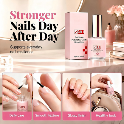 🎉 2026 Sale — BUY 2 GET 4 FREE-$6.66 EACH💅Nail Strengthener for Soft Nails & Imperfections 